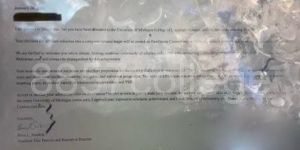 University of Michigan  入學通知信小圖